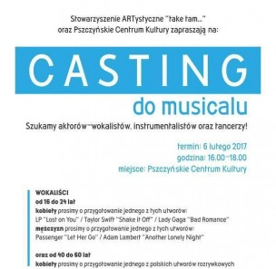 Casting do musicalu w PCK-ulu