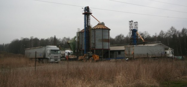 Zakład firmy Biomasa Południe w Studzienicach