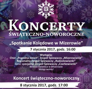 Koncerty świąteczno-noworoczne w gminie Suszec