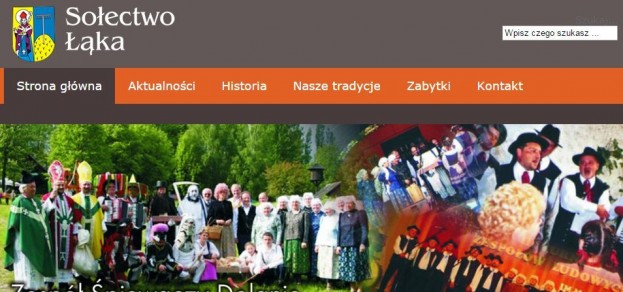 Nagrodzona strona internetowa sołectwa Łąka