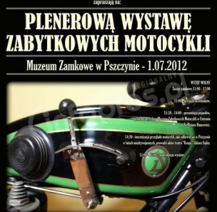 Wystawa zabytkowych motocykli