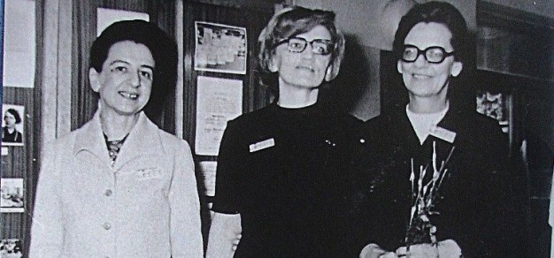 Siostry, lata 70. Od lewej: Barbara, Janina, Aleksandra.