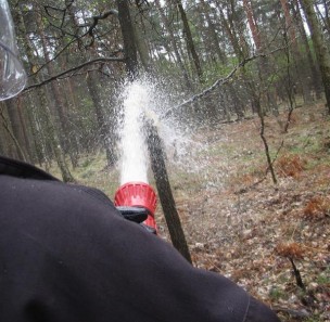 Foto-temat: 25 zastępów gasiło pożar lasu w Kobiórze!