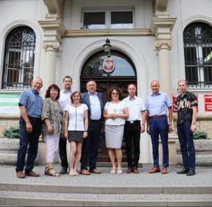 Włodarze czeskich gmin odwiedzili powiat pszczyński