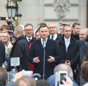 Prezydent Andrzej Duda dzisiaj w Pawłowicach