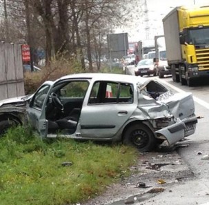Polne Domy: Wypadek z udziałem trzech samochodów