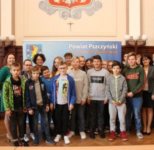 Uczniowie z Woli odwiedzili Starostwo Powiatowe w Pszczynie