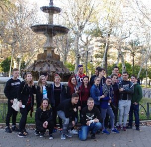 Młodzież na praktykach w Hiszpanii