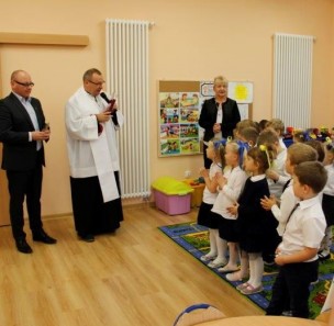 Mogli zobaczyć nowe przedszkole w Porębie