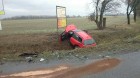 Wypadek w Mizerowie, 1 lutego 2016 r. (fot. OSP Studzionka)