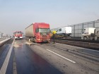 Wypadek na DK 1, 27 stycznia 2017 (fot. W. Rojczyk)