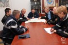 Przedstawiciele PZZK udali się do newralgicznych miejsc, by sprawdzić aktualną sytuację w terenie (fot. powiat pszczyński)