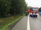 Wypadek w Pawłowicach (fot. OSP Studzionka)
