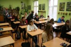 Uczniowie sprawdzili swoją wiedzę z zakresu prawa wyborczego (fot. powiat pszczyński)