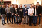 Dziękowali wolontariuszom z powiatowego sztabu WOŚP (fot. powiat pszczyński)