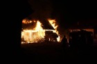 Pożar stodoły w Woli, 23.03.2018 (fot. OSP Wola)