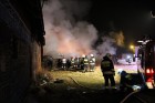 Pożar stodoły w Woli, 23.03.2018 (fot. OSP Wola)