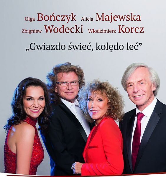 Bończyk, Majewska i Wodecki zaśpiewają kolędy