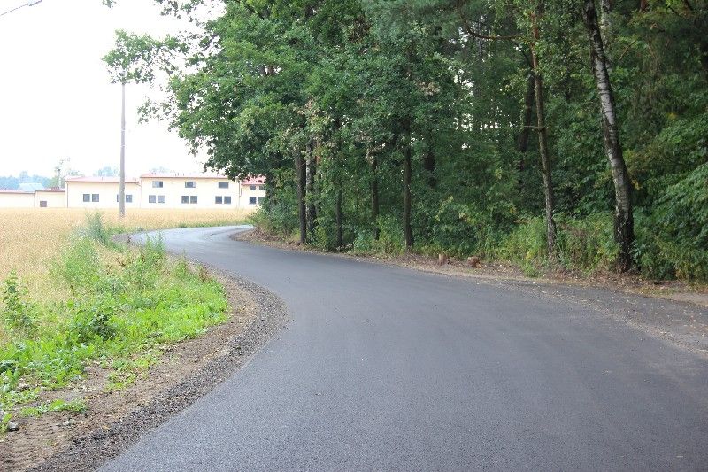 W Czarkowie jest pół kilometra nowej drogi