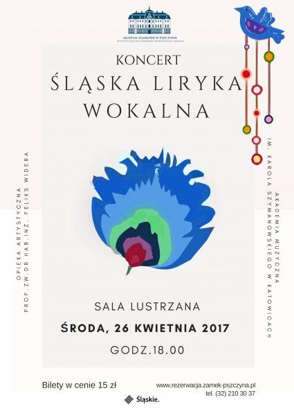 „Śląska liryka wokalna” w Muzeum Zamkowym w Pszczynie