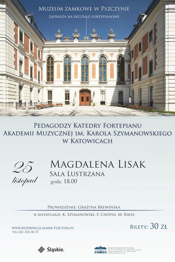 Recital fortepianowy Magdaleny Lisak