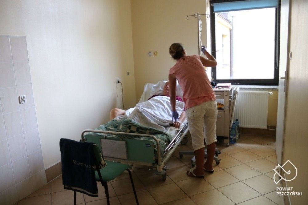 Szpital w Pszczynie zapełnia się pacjentami