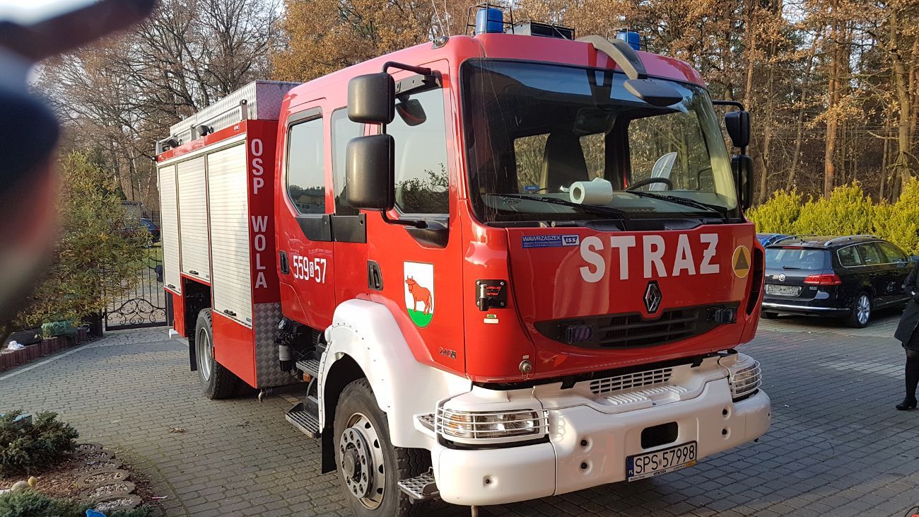 Nowy wóz już do dyspozycji strażaków z OSP Wola