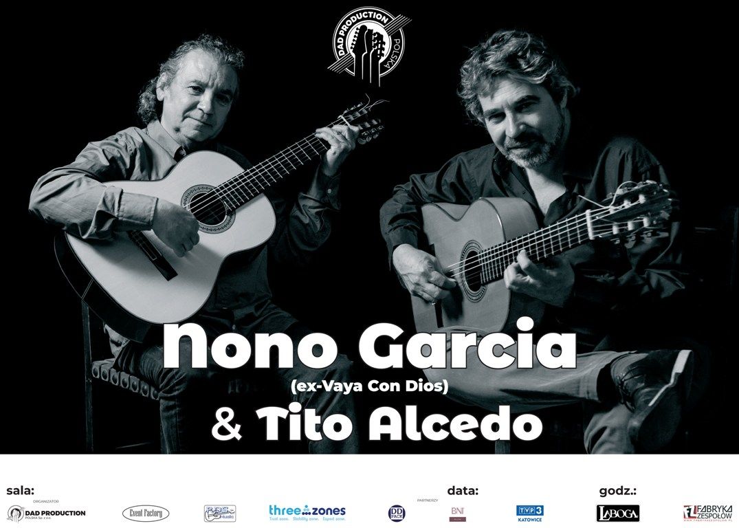 Nono Garcia, gitarzysta Vaya Con Dios, na koncercie w Pszczynie