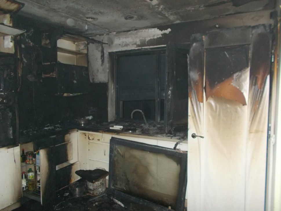 Pożar w domu jednorodzinnym w Gilowicach