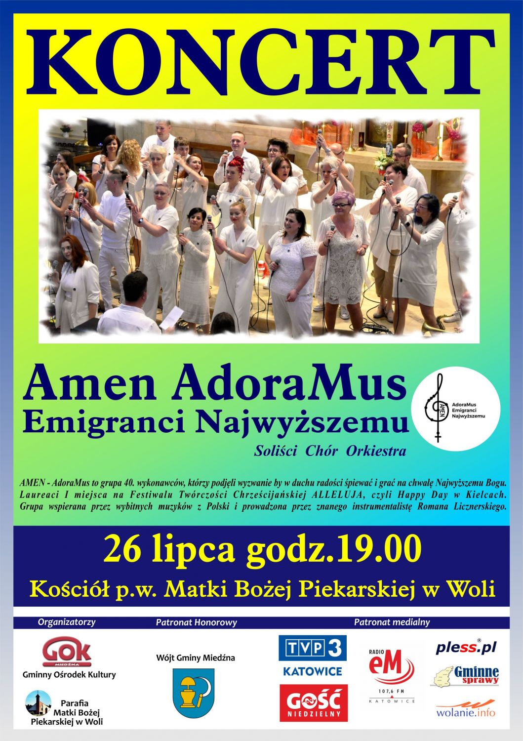 Koncert zespołu Amen AdoraMus
