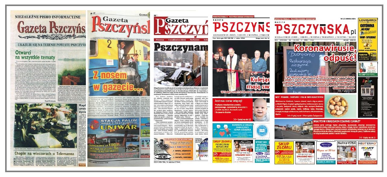Początek i koniec - historia dwóch dekad „Gazety Pszczyńskiej”