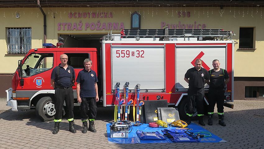 OSP Pawłowice zakupiła sprzęt potrzebny do akcji ratowniczych