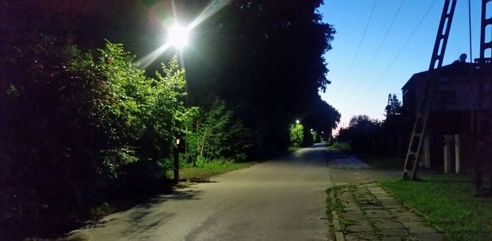 Nowe oświetlenie przy ulicy Solankowej