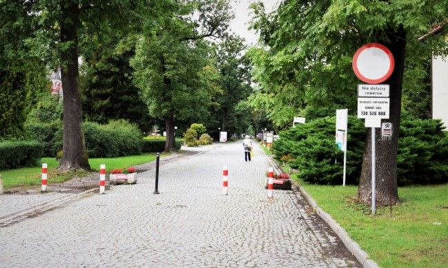 Ulica Uzdrowiskowa ponownie otwarta dla pieszych i rowerzystów