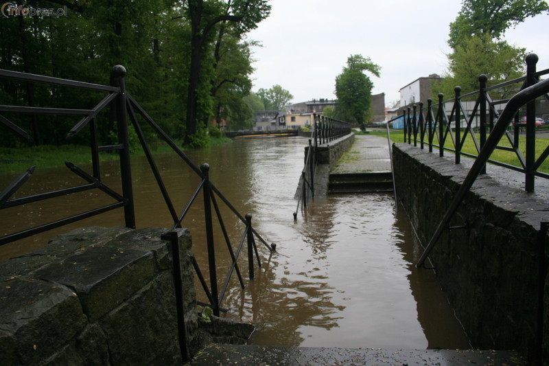 Powódź w Parku Pszczyńskim - zobacz zdjęcia