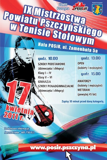 IX Mistrzostwa Powiatu Pszczyńskiego w Tenisie Stołowym