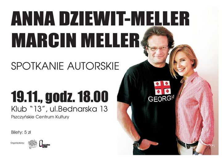 Spotkanie autorskie z Anną Dziewit-Meller i Marcinem Mellerem