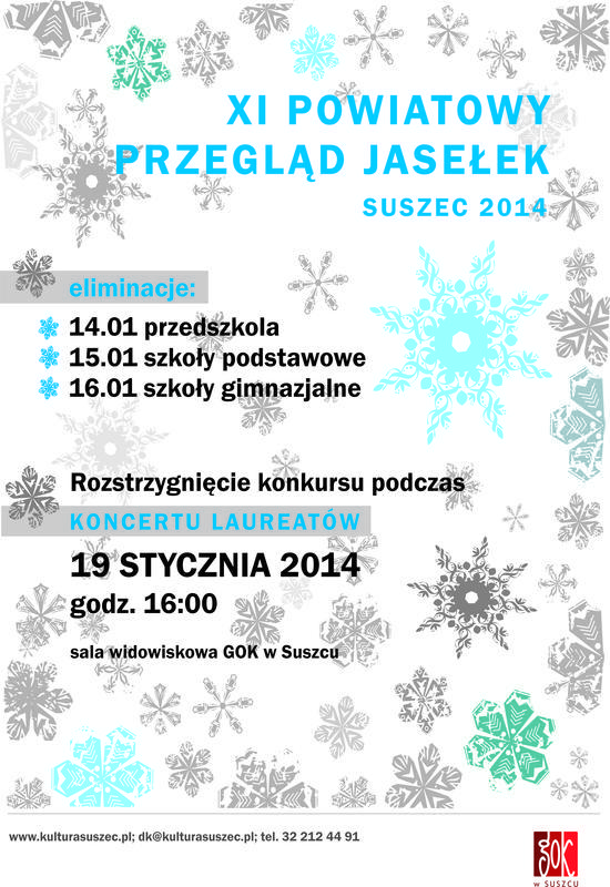XI Powiatowy Przegląd Jasełek Suszec 2014