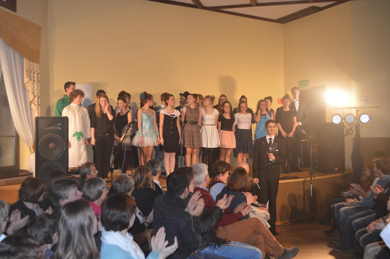 Licealiści z Gilowic koncertowo przywitali nowy rok
