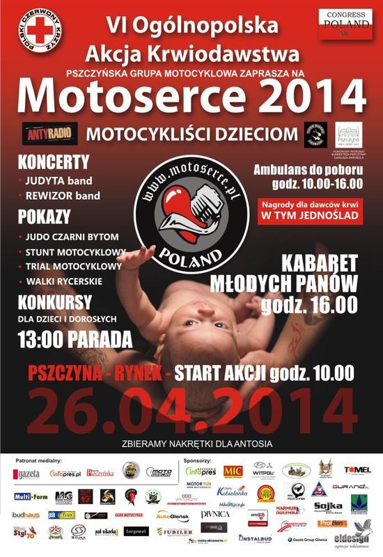 Motoserce 2014: Kabaret Młodych Panów, koncerty... 